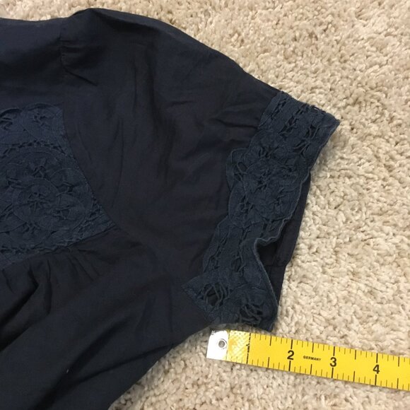 Lowry's Farm Japan 100% Cotton Babydoll Mini Dress - Picture 16 of 16